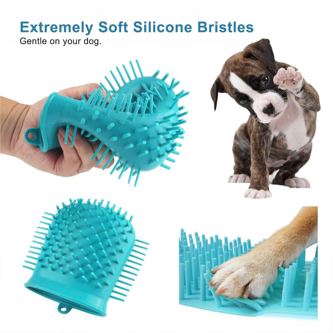 Dual-Function Silicone Dog Paw Washer - Furkits